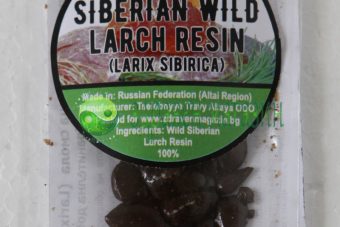 Сибирска лиственица - смола 100% (Larix sibirica) 10 г